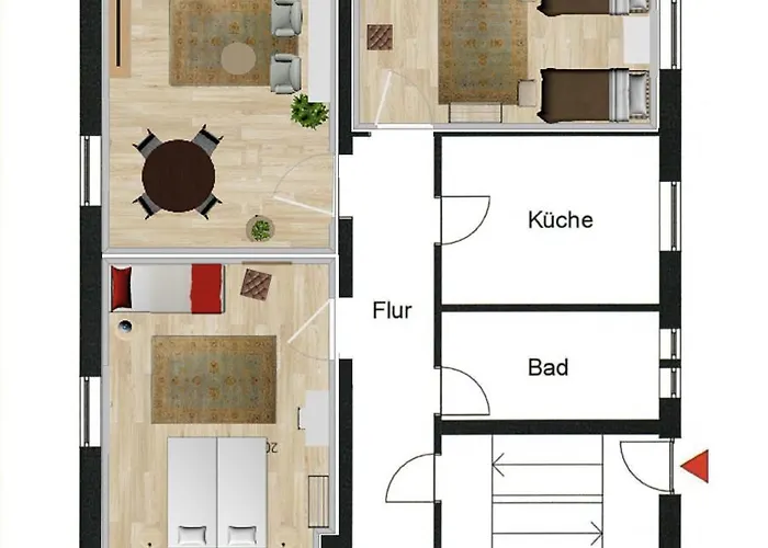 Appartement Großzügiges - - In Sw Schweinfurt
